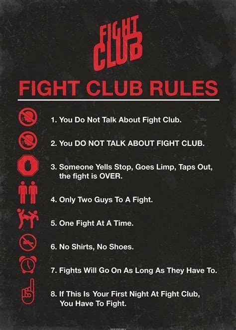 fight club rules copypasta
